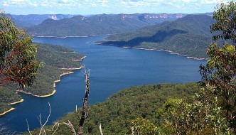 Sydney's main water supply, Lake Burragorang