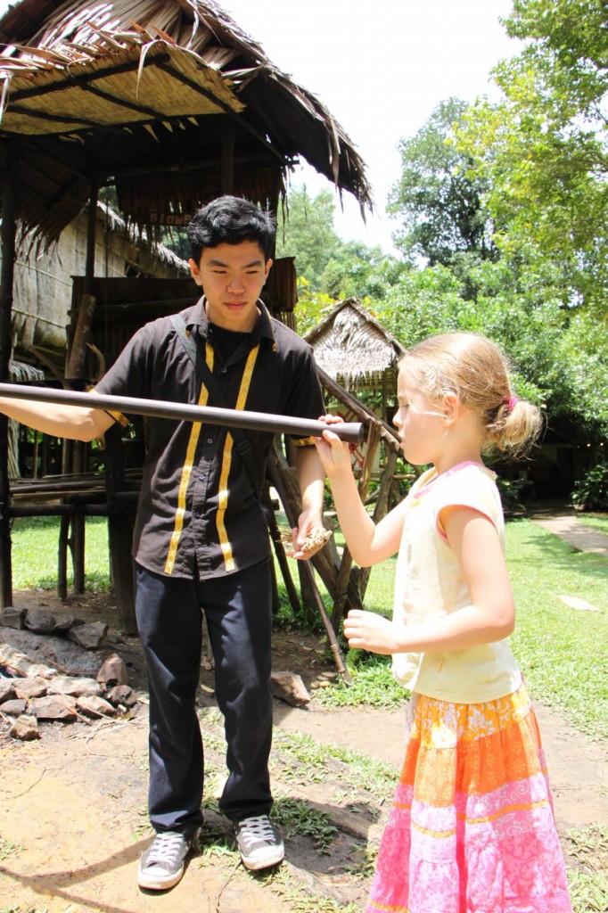 Hannah dart blowing in Sabah [Pic: Linda Anderson]