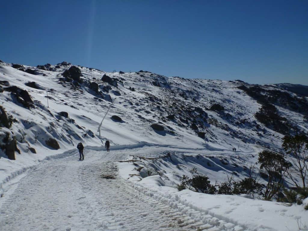 Road above Snowgums Chairlift