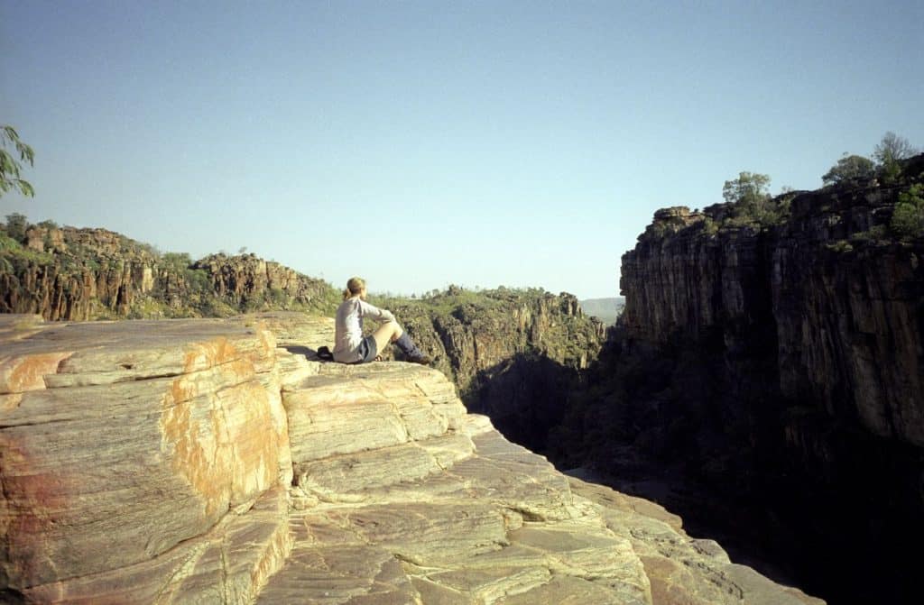 Taking a moment to connect in Kakadu NP.