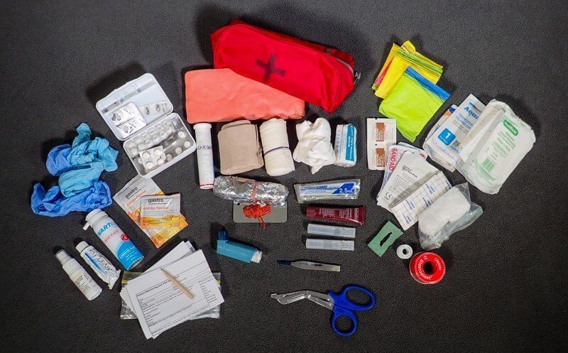 its first aid kit