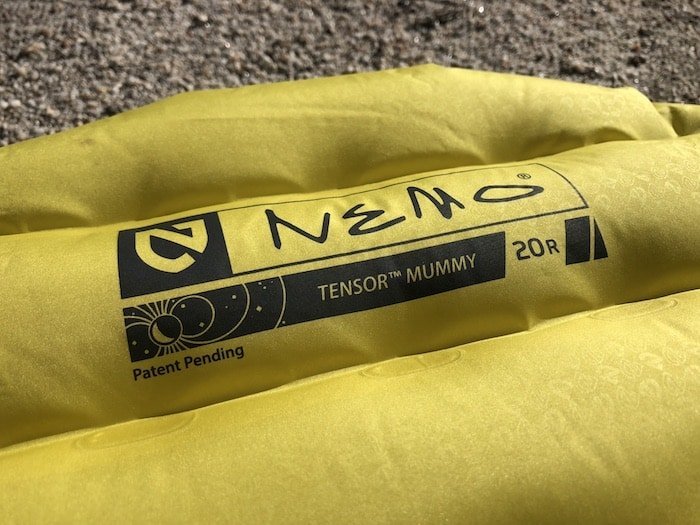 Nemo tensor shop insulated 20r