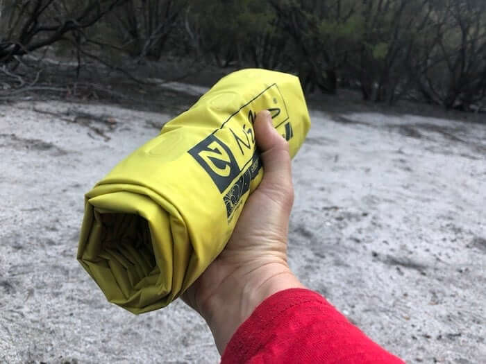 Hiking Mat rolled up