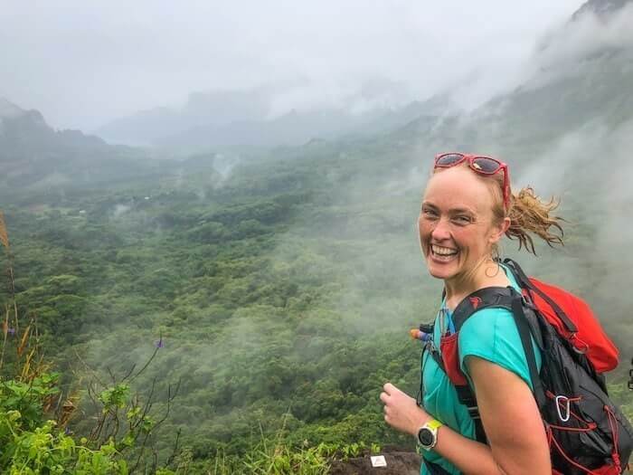 hiking in tahiti