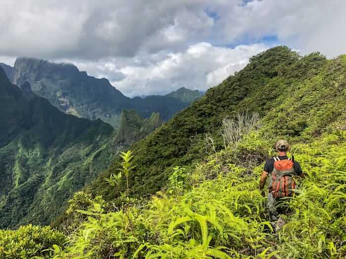 Hiking Tahiti