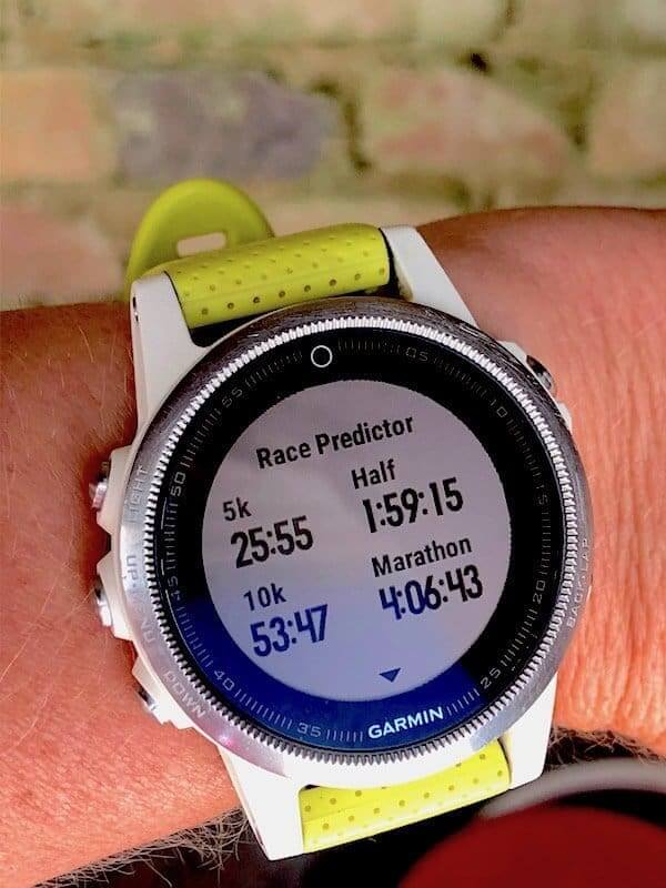 garmin fenix 5s screen