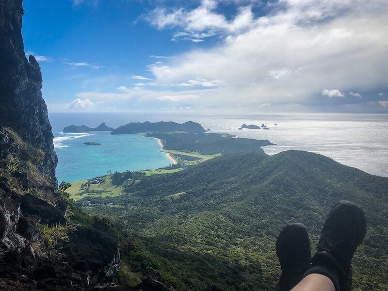Best day hike Lord Howe Island