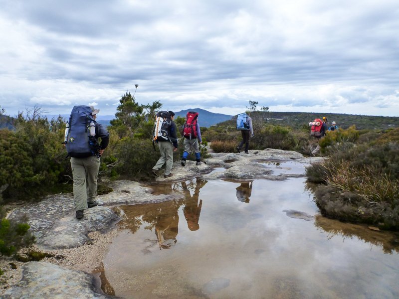 Hikers in Blue Mountains