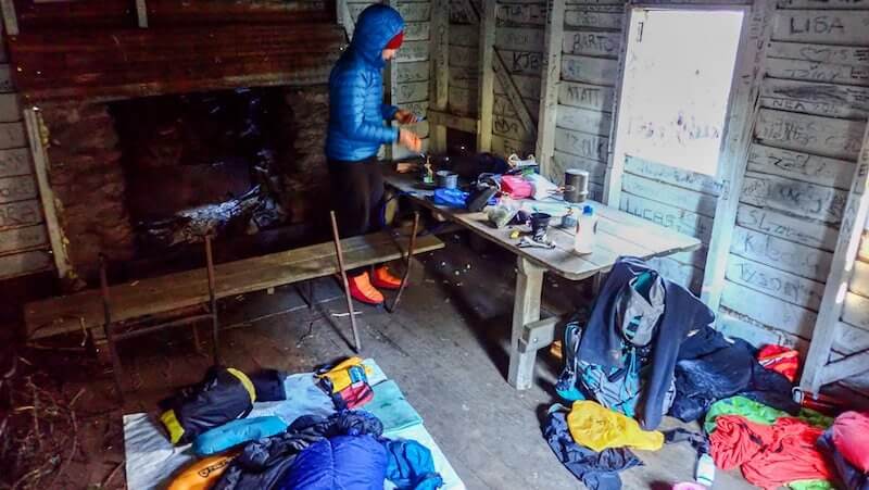 Inside Buddong Hut