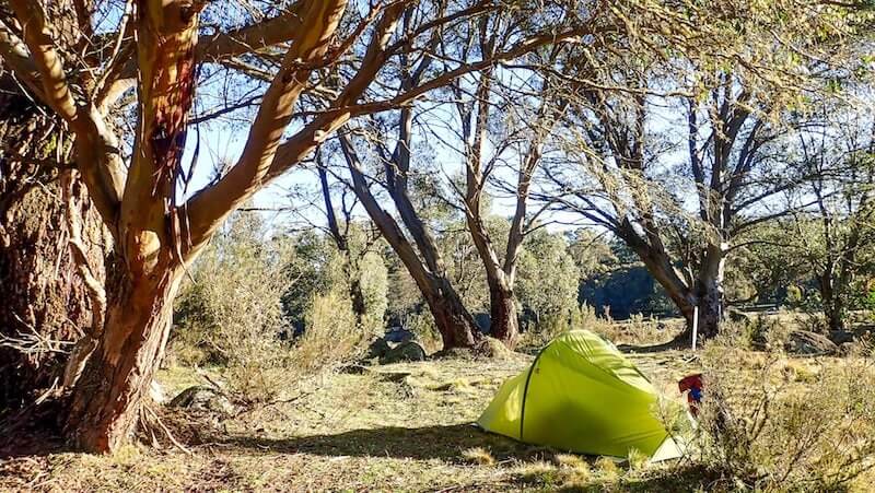 Camping on Hume and Hovell Track