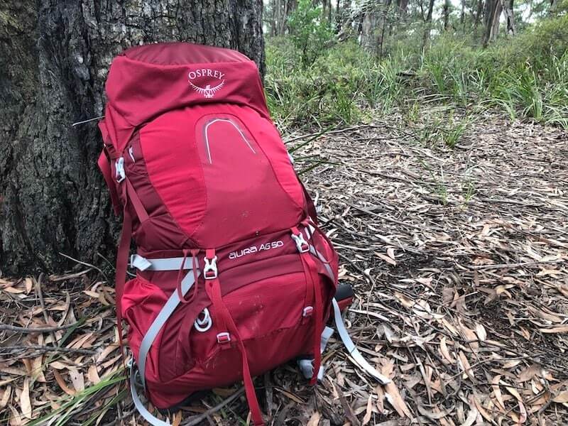 Osprey aura ag clearance 50