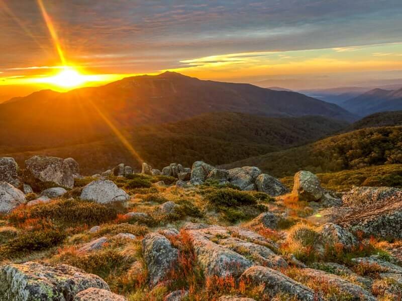 Mt Stirling via Delatite River