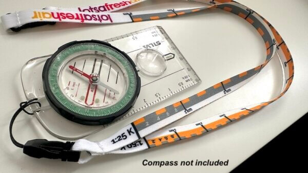 Compass Lanyard with Scale Rulers - Image 2