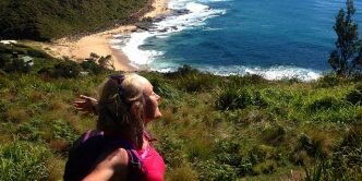 Views for miles and soul drenching fresh air... hiking bushwalking Sydney Australia RoyalNationalPark CoastalTrack walking beaches SydneyBushwalkersClub Microadventure