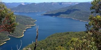 Sydney's main water supply, Lake Burragorang
